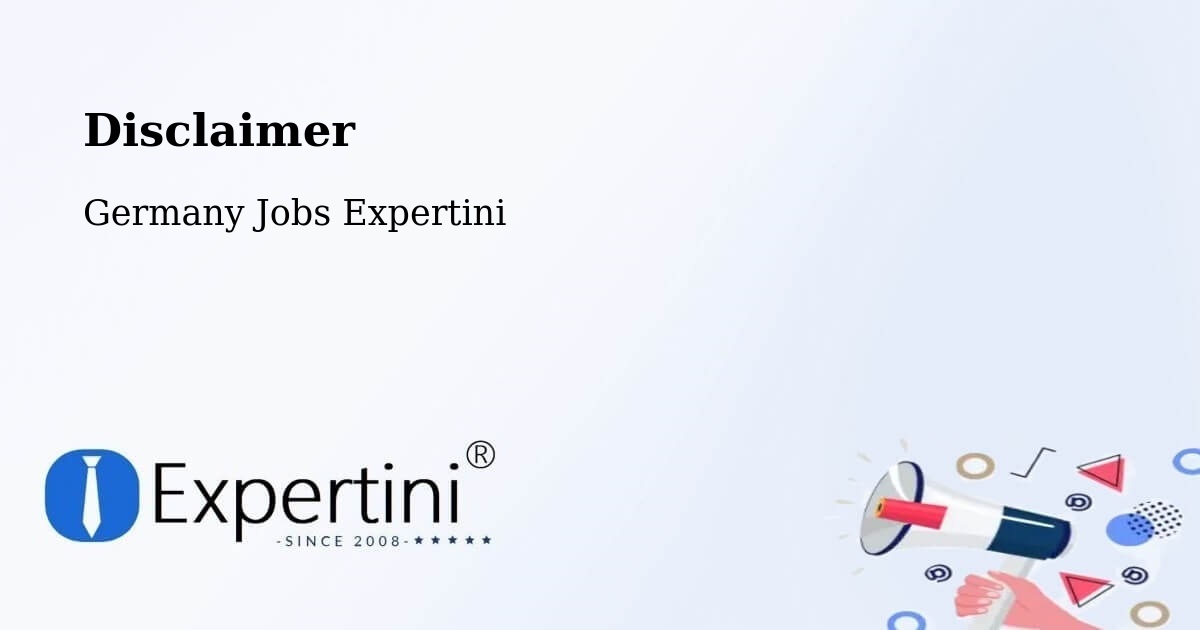 Disclaimer – Scheinfeld - Germany Jobs Expertini