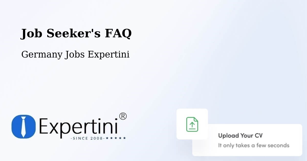 Job Seeker FAQ – Scheinfeld - Germany Jobs Expertini