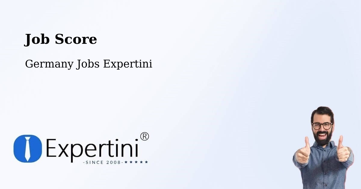 Job Score & Job Description Score Tool – Scheinfeld - Germany Jobs Expertini